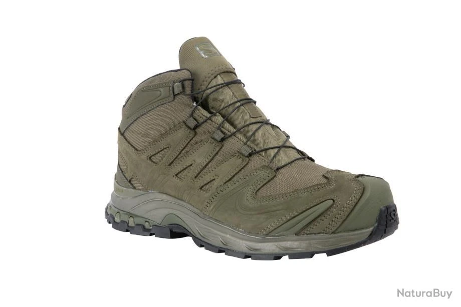 Chaussures Salomon Forces XA Mid GTX Vert Ranger 3 Chaussures Salomon Forces XA Mid GTX Vert Ranger