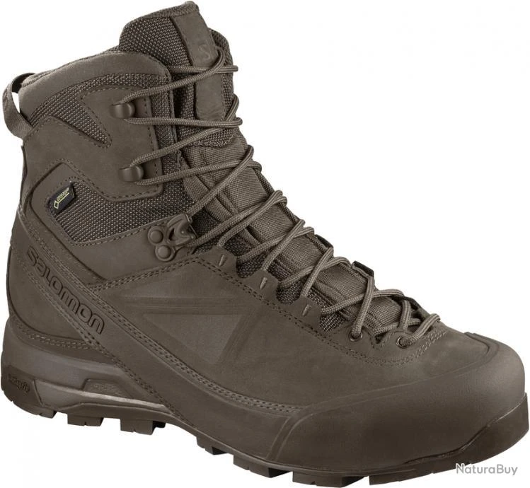 CHAUSSURES SALOMON X ALP MTN GTX® FORCES MARRON 1 3 3 CHAUSSURES SALOMON X ALP MTN GTX® FORCES MARRON 1 3