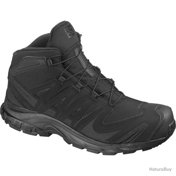 CHAUSSURES SALOMON XA FORCES MID EN NOIR 1 3 3 CHAUSSURES SALOMON XA FORCES MID EN NOIR 1 3