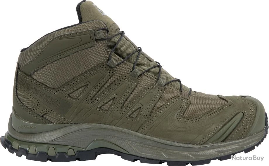 CHAUSSURES SALOMON XA FORCES MID EN VERT RANGER 1 3 4 CHAUSSURES SALOMON XA FORCES MID EN VERT RANGER 1 3 – Image 2
