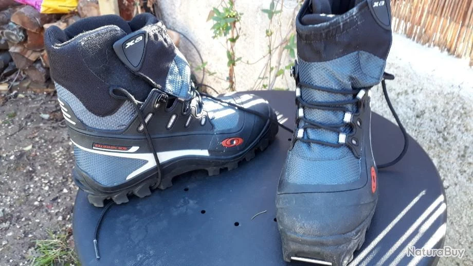 Chaussures Randonnée SKI Nordique Salomon XA Taille42 Ou 8 3 Chaussures Randonnée SKI Nordique Salomon XA Taille42 Ou 8