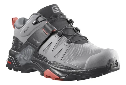 Tenis Senderismo Salomon X Ultra 4 Gtx Gris Mujer L41623100 4 Tenis Senderismo Salomon X Ultra 4 Gtx Gris Mujer L41623100 – Image 2