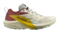 Tenis Trail Salomon Sense Ride 5 Beige Mujer L47212400