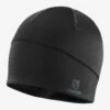 Bonnet SALOMON Active Beanie Black -Salomon bonnet salomon active beanie black