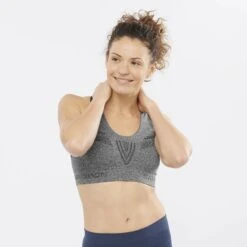 Brassière SALOMON Essential Move'On Deep Black / Heather