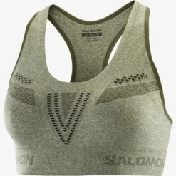 Brassière SALOMON Essential Move'On Grape Leaf / Heather -Salomon brassiere salomon essential moveon grape leaf heather 3