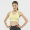 Brassière SALOMON Move'On Bra Sunny Lime / Heather -Salomon brassiere salomon moveon bra sunny lime heather