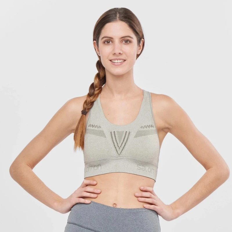 Brassière SALOMON Move'On Bra Wrought Iron / Heather 3 Brassière SALOMON Move'On Bra Wrought Iron / Heather