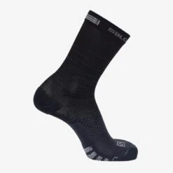 Chaussettes SALOMON Socks Predict High Black / Ebony