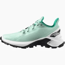 Chaussures De Running, Junior Salomon Alphacross Blast Yucca/White -Salomon chaussures de running junior salomon alphacross blast yucca white 184025 650x650 g3