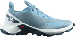 Chaussures De Running, Junior Salomon Alphacross Delphinium Blue