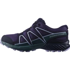 Chaussures De Running, Junior Salomon Speedcross CSWP Grape Wine/Mallard Blue FW22 -Salomon chaussures de running junior salomon speedcross cswp grape wine mallard blue fw22 184027 650x650 g2