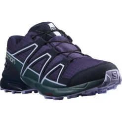 Chaussures De Running, Junior Salomon Speedcross CSWP Grape Wine/Mallard Blue FW22 -Salomon chaussures de running junior salomon speedcross cswp grape wine mallard blue fw22 184027 650x650 g4