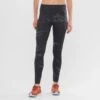 Collant SALOMON Agile Long Tight Femme Black / AO -Salomon collant salomon agile long tight femme black ao