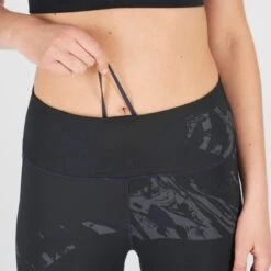 Collant SALOMON Agile Long Tight Femme Black / AO -Salomon collant salomon agile long tight femme black ao 4