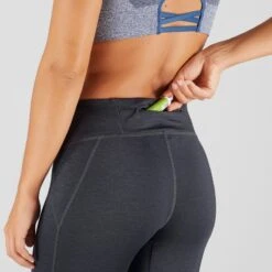 Collant SALOMON Agile Long Tight Femme Black /ebony -Salomon collant salomon agile long tight femme black ebony 5