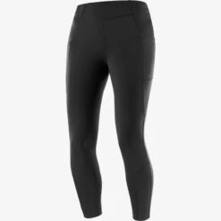 Collant SALOMON Cross Run 25" Tight Femme Deep Black -Salomon collant salomon cross run 25 tight femme deep black 2
