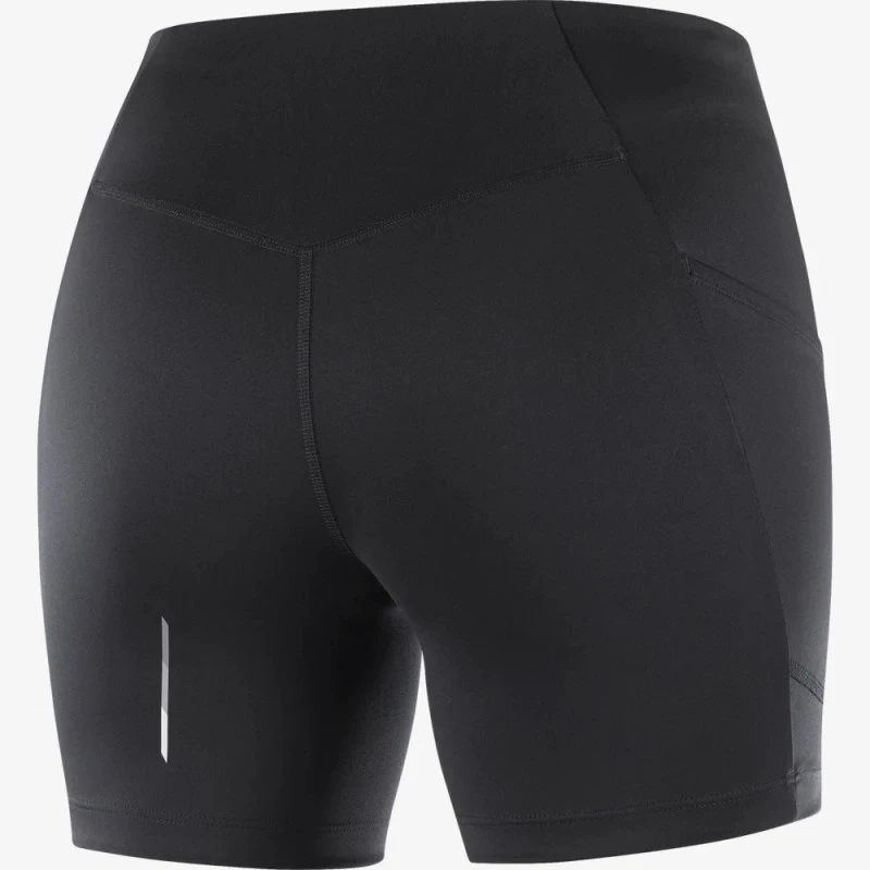 Cuissard SALOMON Cross Run Tight 5 Femme Deep Black 7 Cuissard SALOMON Cross Run Tight 5 Femme Deep Black – Image 5