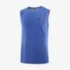 Débardeur SALOMON Sense Aero Tank Homme Nautical Blue -Salomon debardeur salomon sense aero tank homme nautical blue
