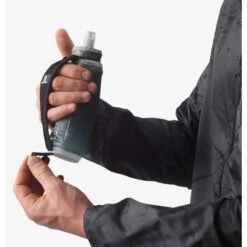 Flask à Main SALOMON Active Système Handheld Black / Slate Grey -Salomon flask a main salomon active systeme handheld black slate grey 3