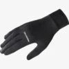 Gants SALOMON Cross Warm Glove Deep Black -Salomon gants salomon cross warm glove deep black