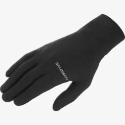 Gants SALOMON MTN Wool Base Glove Deep Black