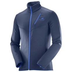 Haut SALOMON DISCOVERY FZ Homme Marine