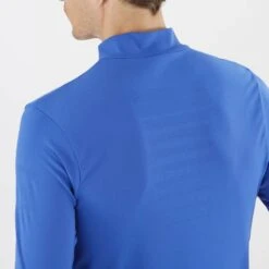 Haut SALOMON Explore Seamless HZ Homme Nautical Blue -Salomon haut salomon explore seamless hz homme nautical blue 4