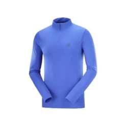 Haut SALOMON Explore Seamless HZ Homme Nautical Blue -Salomon haut salomon explore seamless hz homme nautical blue 5