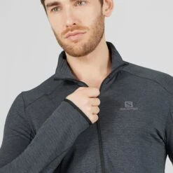 Haut SALOMON Outline HZ Mid Homme Black -Salomon haut salomon outline hz mid homme black 2