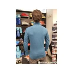 Haut SALOMON Outline HZ Mid Homme Mallard Blue -Salomon haut salomon outline hz mid homme mallard blue 4