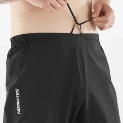 Pantalon SALOMON Bonatti Trail WP Mixte Deep Black -Salomon pantalon salomon bonatti trail wp mixte deep black 3