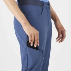 Pantalon SALOMON Wayfarer Pants Femme S Dark Denim -Salomon pantalon salomon wayfarer pants femme s dark denim 4