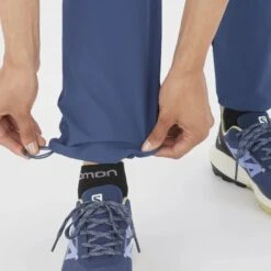 Pantalon SALOMON Wayfarer Pants Femme S Dark Denim -Salomon pantalon salomon wayfarer pants femme s dark denim 5