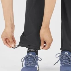 Pantalon SALOMON Wayfarer Zip Off Pants Femme Black / Black -Salomon pantalon salomon wayfarer zip off pants femme black black 5