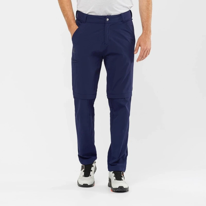 Pantalon SALOMON Wayfarer Zip Off Pants Homme Night Sky 4 Pantalon SALOMON Wayfarer Zip Off Pants Homme Night Sky – Image 2