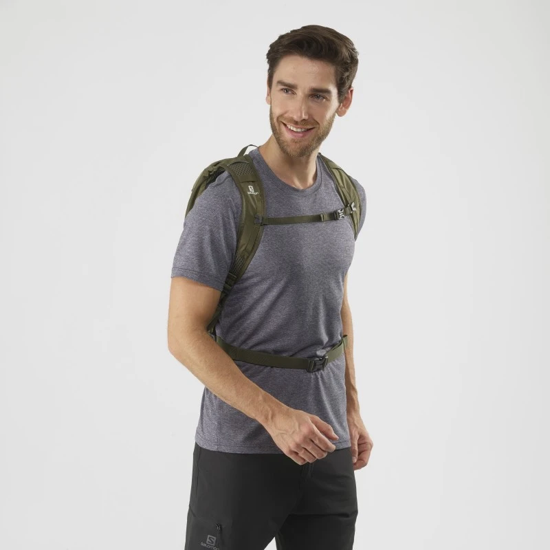 Sac SALOMON Trailblazer 10 Martini Olive / Olive Night 6 Sac SALOMON Trailblazer 10 Martini Olive / Olive Night – Image 4