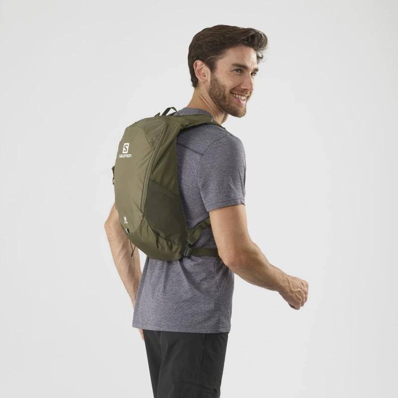 Sac SALOMON Trailblazer 10 Martini Olive / Olive Night 7 Sac SALOMON Trailblazer 10 Martini Olive / Olive Night – Image 5