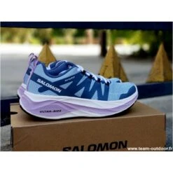 SALOMON Glide Max Femme Angel Falls / White / Orchid Bloom