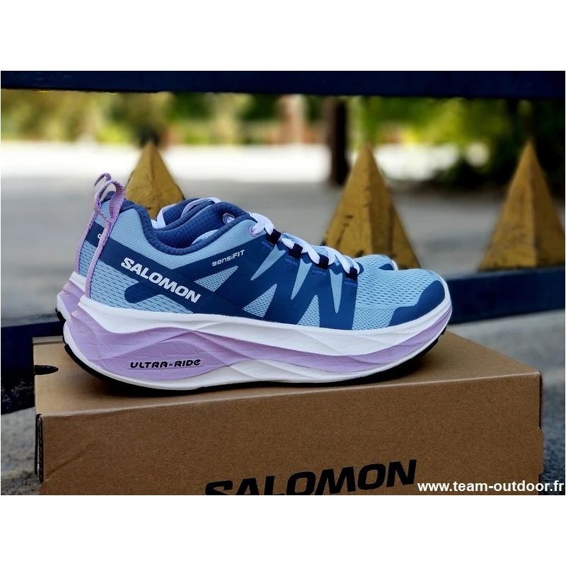 SALOMON Glide Max Femme Angel Falls / White / Orchid Bloom 3 SALOMON Glide Max Femme Angel Falls / White / Orchid Bloom