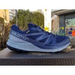 SALOMON Sense Escape GTX Homme Navy Blazer / Graphite -Salomon salomon sense escape gtx homme navy blazer graphite 2