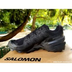 SALOMON Speedcross 6 Femme Black / Black / Phantom -Salomon salomon speedcross 6 femme black black phantom 5