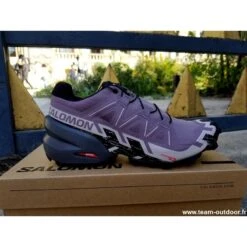 SALOMON Speedcross 6 Femme Moonscape / Black / Ashes Of Roses -Salomon salomon speedcross 6 femme moonscape black ashes of roses 2