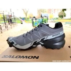 SALOMON Speedcross 6 Homme Quiet Shade / Black / Pearl -Salomon salomon speedcross 6 homme quiet shade black pearl 4
