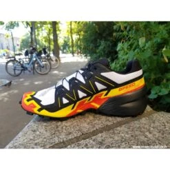 SALOMON Speedcross 6 Homme White / Black / Empire Yellow -Salomon salomon speedcross 6 homme white black empire yellow 3