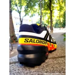 SALOMON Speedcross 6 Homme White / Black / Empire Yellow -Salomon salomon speedcross 6 homme white black empire yellow 4