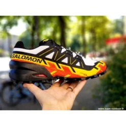 SALOMON Speedcross 6 Homme White / Black / Empire Yellow -Salomon salomon speedcross 6 homme white black empire yellow 7