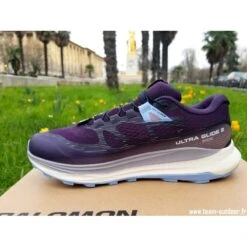 SALOMON Ultra Glide 2 Wide Femme Nightshade / Vanilla Ice / Serenity -Salomon salomon ultra glide 2 wide femme nightshade vanilla ice serenity 3