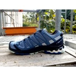 SALOMON XA Pro 3D V8 Femme Ashley Blue / Ebony -Salomon salomon xa pro 3d v8 femme ashley blue ebony 3