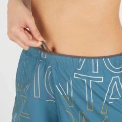 Short SALOMON Agile Short Femme Mallard Blue / AO / Ebony -Salomon short salomon agile short femme mallard blue ao ebony 4